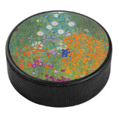 Gustav Klimt - Blumengarten Set Eishockey Puck (3/4)