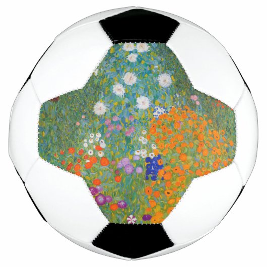 Gustav Klimt - Blumengarten Set Fußball (Vorderseite)