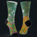 Gustav Klimt - Blumengarten Socken<br><div class="desc">Blumengarten - Gustav Klimt 1905-1907</div>