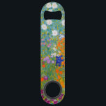 Gustav Klimt - Blumengarten Speed Flaschenöffner<br><div class="desc">Blumengarten - Gustav Klimt 1905-1907</div>