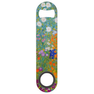 Gustav Klimt - Blumengarten Speed Flaschenöffner