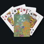 Gustav Klimt - Blumengarten Spielkarten<br><div class="desc">Blumengarten - Gustav Klimt 1905-1907</div>