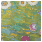 Gustav Klimt - Blumengarten Stoff (Muster)