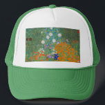 Gustav Klimt - Blumengarten Truckerkappe<br><div class="desc">Blumengarten - Gustav Klimt 1905-1907</div>