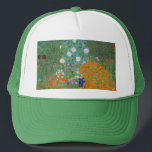 Gustav Klimt - Blumengarten Truckerkappe<br><div class="desc">Blumengarten - Gustav Klimt 1905-1907</div>
