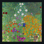 Gustav Klimt Blumengarten Vintag Jugendstil Poster<br><div class="desc">Gustav Klimt Blumengarten Vintages Jugendstil Malerei 1907 Kunsthandwerk</div>