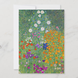 Gustav Klimt Blumengarten Vintage Art Nouveau