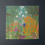 Gustav Klimt - Blumengarten Wandteppich<br><div class="desc">Blumengarten - Gustav Klimt 1905-1907</div>