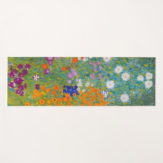 Gustav Klimt - Blumengarten Yogamatte (Vorderseite (Horizontal))