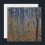 Gustav Klimt - Buche Grove I Dankeskarte<br><div class="desc">Buche Grove I - Gustav Klimt,  Oil on Leinwand,  1902</div>