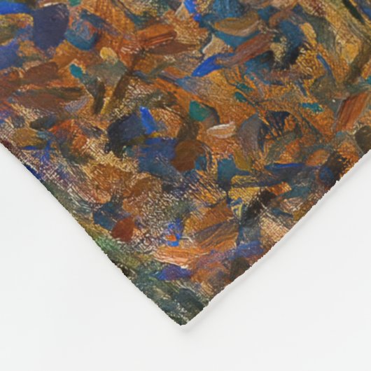 Gustav Klimt - Buche Grove I Fleecedecke (Ecke)