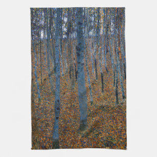 Gustav Klimt - Buche Grove I Geschirrtuch