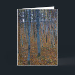 Gustav Klimt - Buche Grove I Karte<br><div class="desc">Buche Grove I - Gustav Klimt,  Oil on Leinwand,  1902</div>
