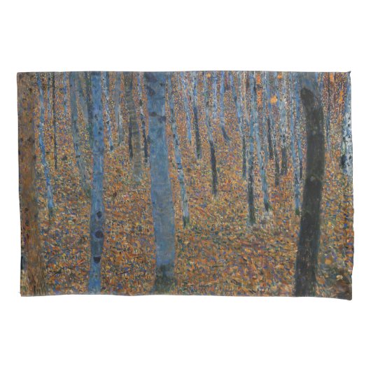 Gustav Klimt - Buche Grove I Kissenbezug (Vorderseite)