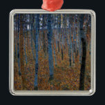 Gustav Klimt - Buche Grove I Ornament Aus Metall<br><div class="desc">Buche Grove I - Gustav Klimt,  Oil on Leinwand,  1902</div>