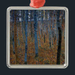 Gustav Klimt - Buche Grove I Ornament Aus Metall<br><div class="desc">Buche Grove I - Gustav Klimt,  Oil on Leinwand,  1902</div>