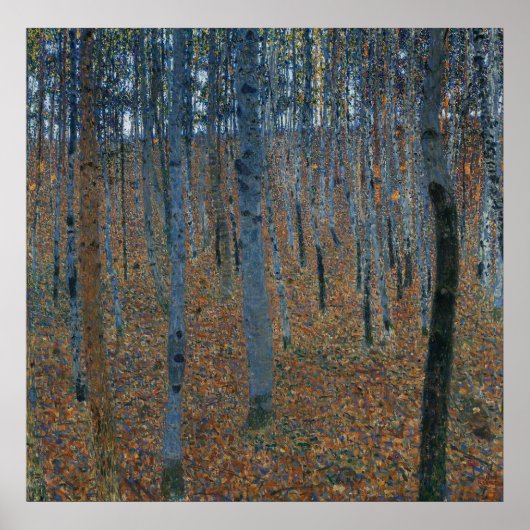 Gustav Klimt - Buche Grove I Poster (Vorne)