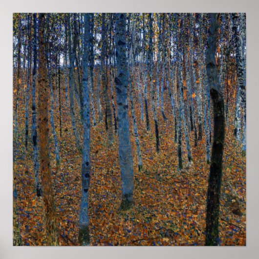 Gustav Klimt - Buche Grove I Poster (Vorne)