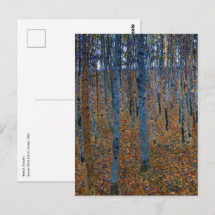 Gustav Klimt - Buche Grove I Postkarte