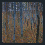 Gustav Klimt - Buche Grove I Töpfeuntersetzer<br><div class="desc">Buche Grove I - Gustav Klimt,  Oil on Leinwand,  1902</div>