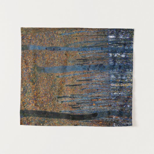 Gustav Klimt - Buche Grove I Wandteppich (Vorderseite (Horizontal))