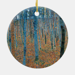 Gustav Klimt Buchenwald Hain Keramik Ornament