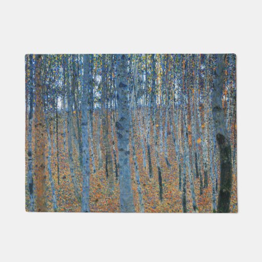 Gustav Klimt Buchenwald Vintage Fine Art Fußmatte (Vorderseite)