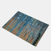 Gustav Klimt Buchenwald Vintage Fine Art Fußmatte (Schrägansicht)