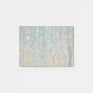 Gustav Klimt Buchenwald Vintage Fine Art Post-it Klebezettel