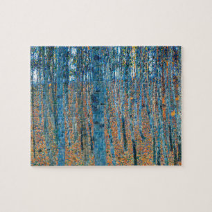 Gustav Klimt Buchenwald Vintage Fine Art Puzzle