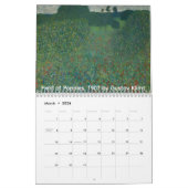 Gustav Klimt Calendar 2025 Art Collection  Kalender (Mär 2026)