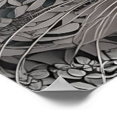 gustav klimt cat art poster (Ecke)