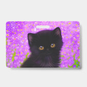 Gustav Klimt Cat Ausweis (Rückseite)