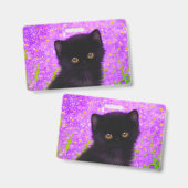 Gustav Klimt Cat Ausweis (Vorder- & Rückseite)