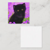 Gustav Klimt Cat Begleitkarte (Vorne/Hinten)