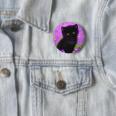 Gustav Klimt Cat Button (Beispiel)