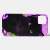 Gustav Klimt Cat Case-Mate iPhone Hülle (Rückseite (Horizontal))
