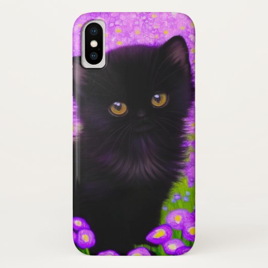 Gustav Klimt Cat Case-Mate iPhone Hülle (Rückseite)