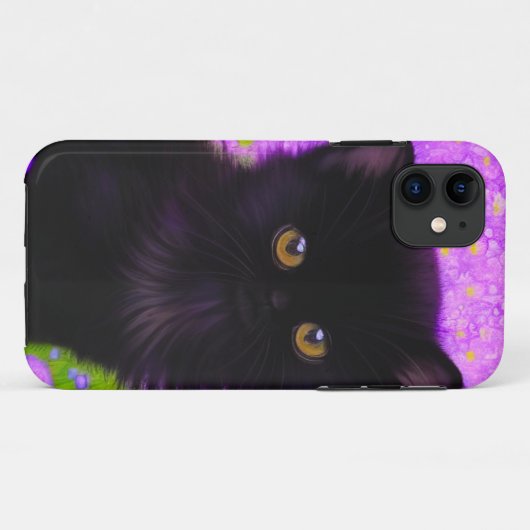 Gustav Klimt Cat Case-Mate iPhone Hülle (Rückseite (Horizontal))