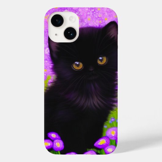 Gustav Klimt Cat Case-Mate iPhone Hülle (Rückseite)