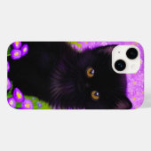 Gustav Klimt Cat Case-Mate iPhone Hülle (Rückseite (Horizontal))