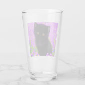 Gustav Klimt Cat Glas (Rückseite)