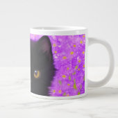 Gustav Klimt Cat Jumbo-Tasse (Rechts)
