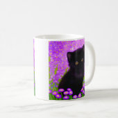 Gustav Klimt Cat Kaffeetasse (VorderseiteRechts)