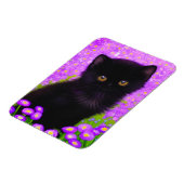 Gustav Klimt Cat Magnet (Linke Seite)