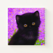 Gustav Klimt Cat Notizblock (Rückseite)