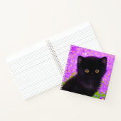 Gustav Klimt Cat Notizblock (Innenseite)