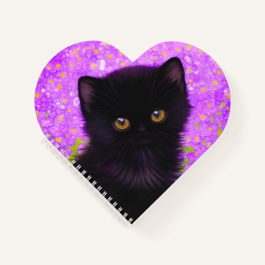 Gustav Klimt Cat Notizblock (Vorderseite)
