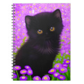 Gustav Klimt Cat Notizblock (Vorderseite)