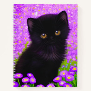 Gustav Klimt Cat Notizblock